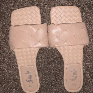Square toe sandals